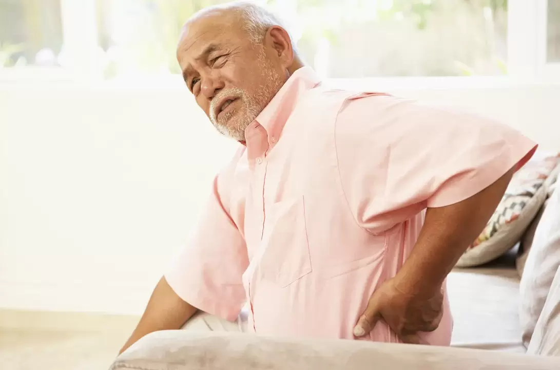 bolečine v hrbtu z ledveno osteohondrozo